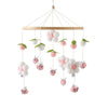 Wooden Baby Crib Mobile with Music Box
