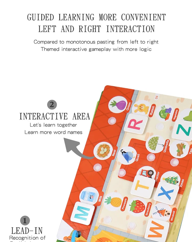 Interactive Learning Binder Quiet Busy Book