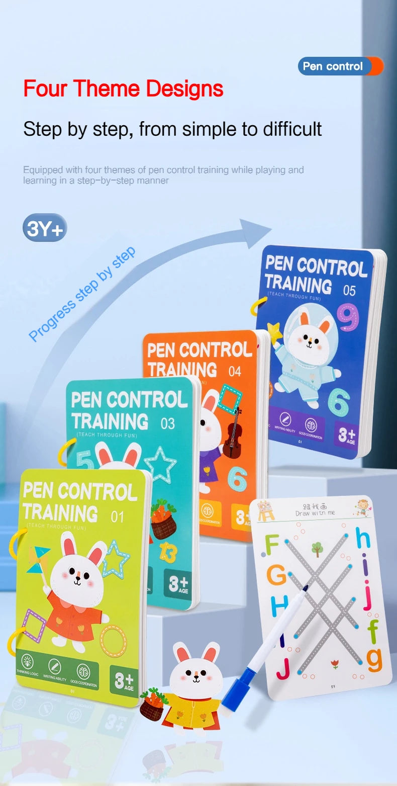 Reusable Magic Tracing Workbook