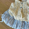 Korean Style Floral Summer Outfit for Girls