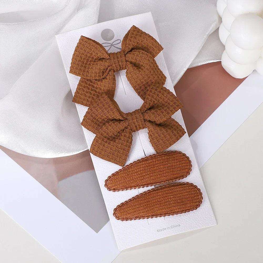 Cute BB Clip Bows Hair Clips