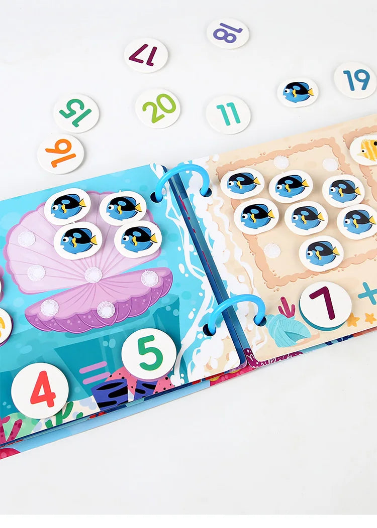 Interactive Learning Binder Quiet Busy Book