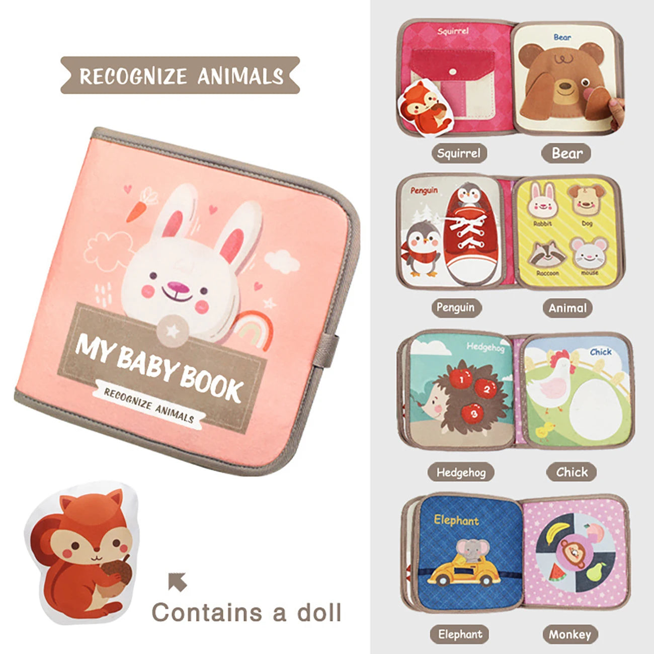 Soft Baby Cloth Books