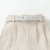 Striped Flutter Sleeve Summer Set
