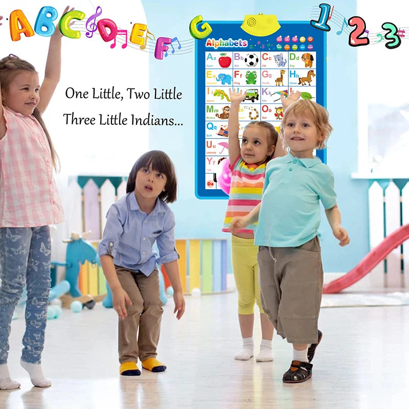 Interactive ABC and 123 Wall Chart