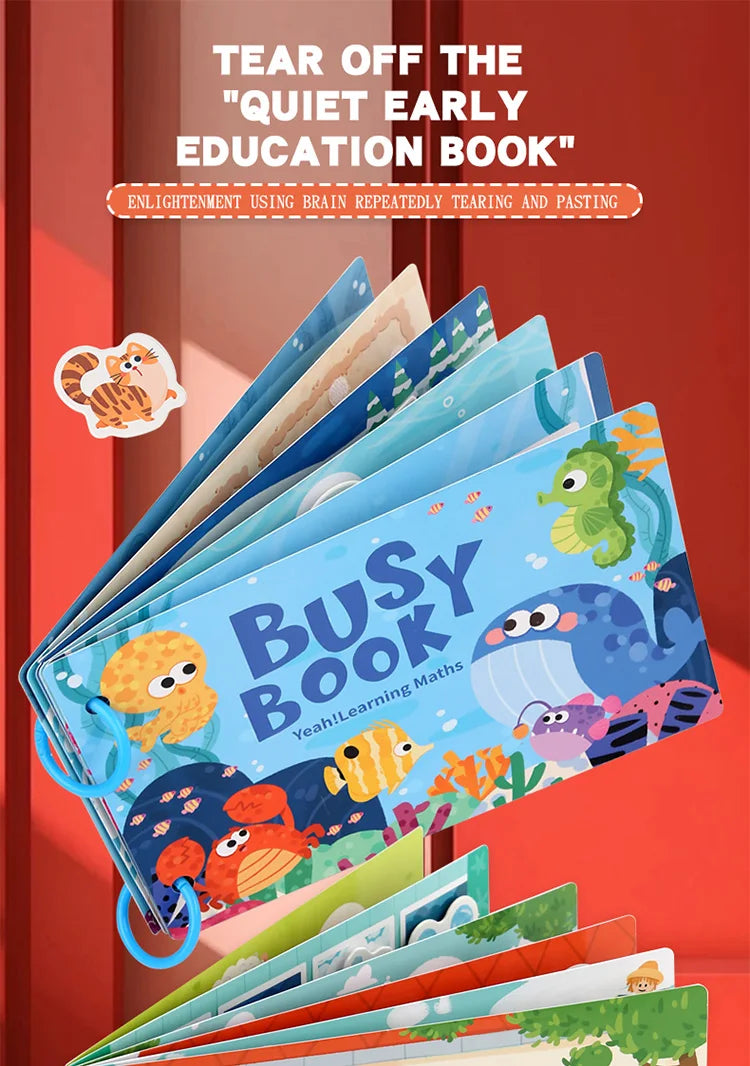 Interactive Learning Binder Quiet Busy Book