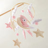 Wooden Baby Crib Mobile with Music Box
