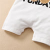 Panda-Themed Baby Romper and Hat Set
