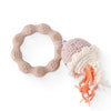 Crochet Animal Rattle Bracelet and Wooden Teethe