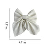 Elegant Ribbon Bow Hair Clips