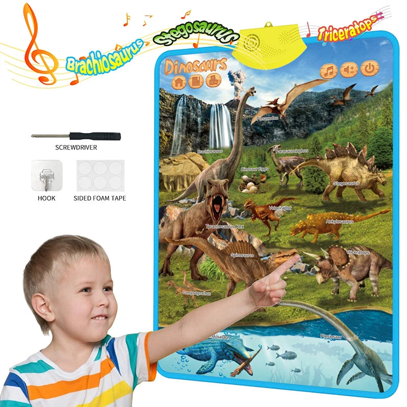 Interactive ABC and 123 Wall Chart