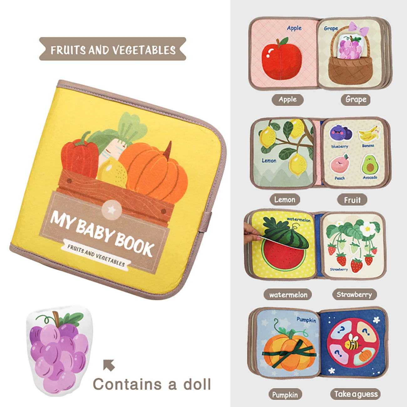 Soft Baby Cloth Books