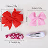 Cute BB Clip Bows Hair Clips